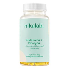 Kurkumina + Piperyna, NIKALAB