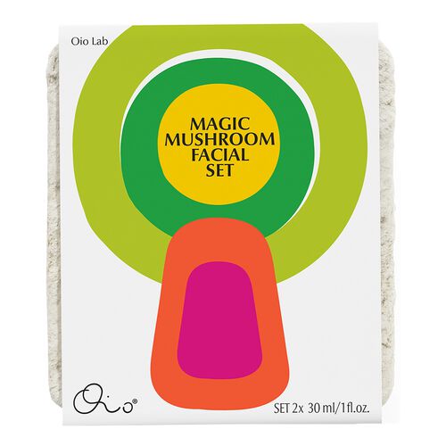 Oio Lab - Oio Lab Magic Mushroom Facial Set - Zestaw Do Pielęgnacji Twarzy - Set Magic Mushroom - Dla Kobiet