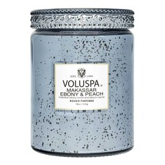 Vermeil Makassar Ebony & Peach Large Jar Candle - Świeca , VOLUSPA