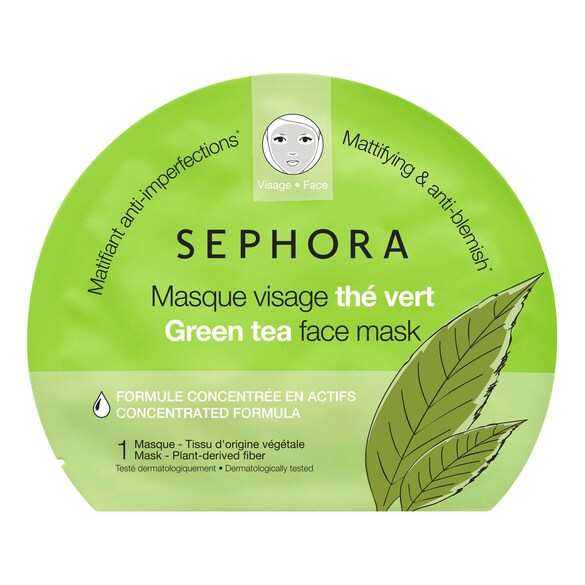 Maseczka do twarzy - Maseczka z tkaniny pochodzenia roślinnego, SEPHORA COLLECTION