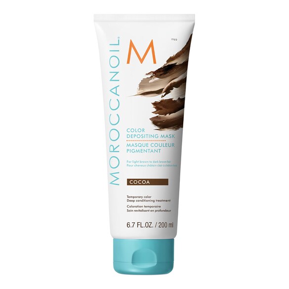 Color Depositing Mask  Cocoa -  Koloryzująca maska do włosów, MOROCCANOIL
