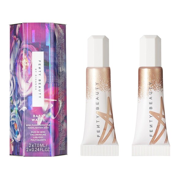 Baby Watts – Duo rozświetlaczy mini w płynie, FENTY BEAUTY