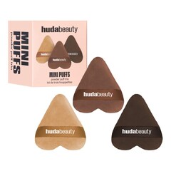 Mini Puffs Powder Puff Trio - 3 Mini puszki, HUDA BEAUTY