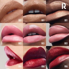 Famous Lipcolor - Metaliczna nawilżająca szminka
