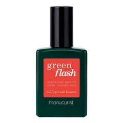 Vernis Green Flash - Lakier półpermanentny, MANUCURIST