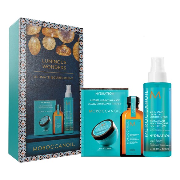 Luminous Wonders Ultimate Nourishment Set - Zestaw do pielęgnacji włosów, MOROCCANOIL