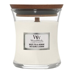  Świeca Zapachowa mała White Tea & Jasmine, WOOD WICK