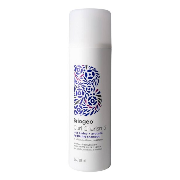 Curl Charisma Rice Amino + Avocado Hydrating Shampoo - Szampon nawilżający, BRIOGEO