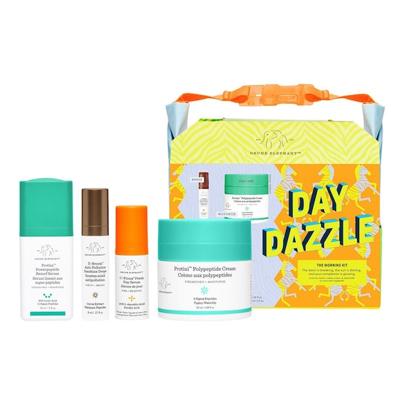 Day Dazzle The Morning Kit - Zestaw do porannej pielęgnacji twarzy, DRUNK ELEPHANT