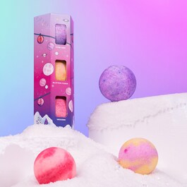 Kit Holiday Bathbomb Galaxy - Zestaw kul do kąpieli