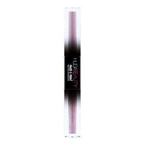 Huda Beauty - Matte & Metal Melted Shadows - Podwójne Cienie Do Powiek - Matte Metal Shadows F Lace&diamond Drip - Dla Kobiet