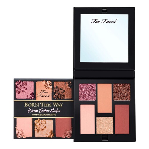 Too Faced - Born This Way Warm Ember Nudes - Paleta Cieni Do Powiek - Btw Mini Palettes Warm Ember Nudes - Dla Kobiet