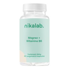 Magnez + Witamina B6 - Suplement Diety, NIKALAB