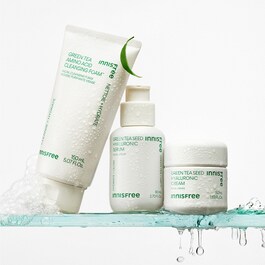 – Serum z kwasem hialuronowym z nasionami zielonej herbaty - Serum nawilżające