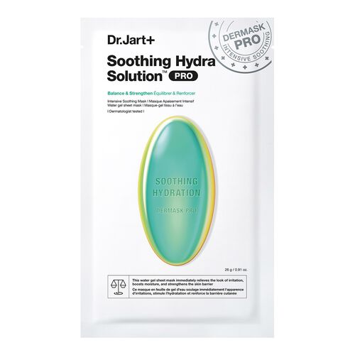 Dr.jart+ - DerPielęgnacja Twarzy Soothing Hydra Solution Pro - Łagodząca Pielęgnacja Twarzya Na Tkaninie Na Twarz - 26g - Dla Kobiet