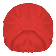 Anti-Frizz Satin Hair Bonnet Red - Satynowy czepek do włosów, GLOV