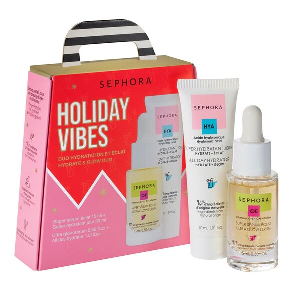 Moisture & Radiance Duo - Krem na dzień + Serum , SEPHORA COLLECTION