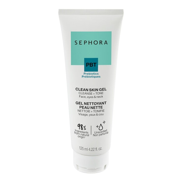Żel oczyszczający - żel do mycia twarzy z prebiotykami, bezzapachowy, SEPHORA COLLECTION
