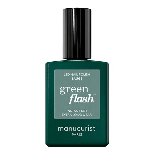 Manucurist - Vernis Green Flash - Lakier Półpermanentny - Sauge (15ml) - Dla Kobiet