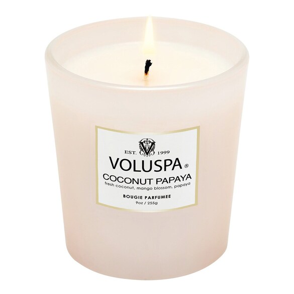 Vermeil Coconut Papaya Classic Candle - Świeca , VOLUSPA