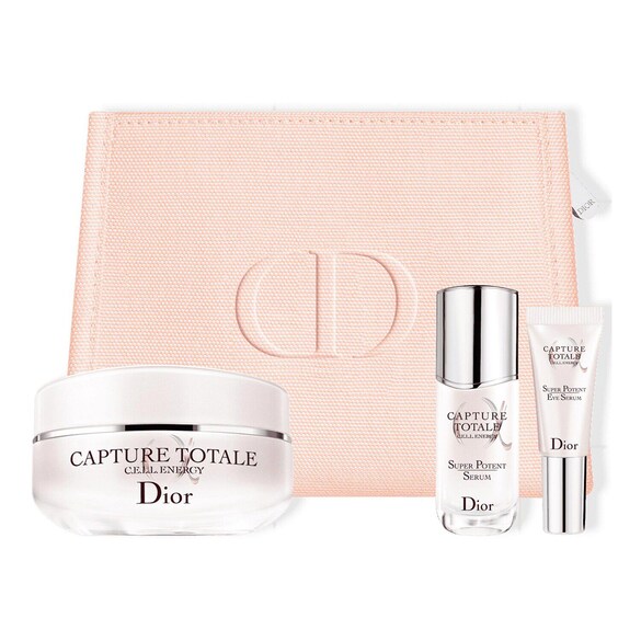 Kompleksowy rytuał odmładzający Capture Totale – serum, serum pod oczy i krem, DIOR