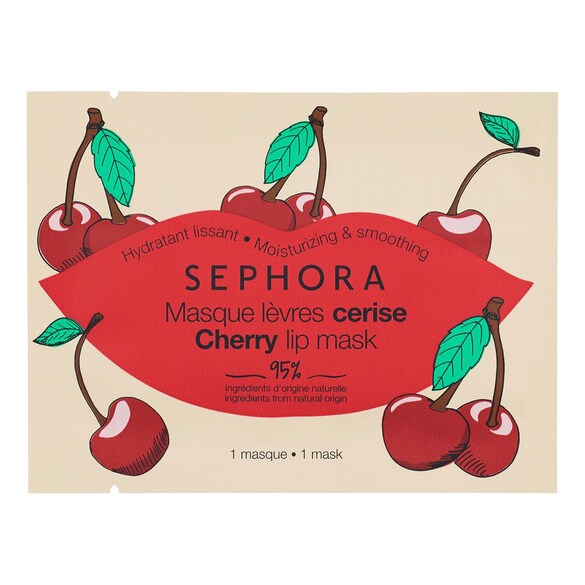 Cherry Lip Mask - Nawilżająca maseczka do ust, SEPHORA COLLECTION
