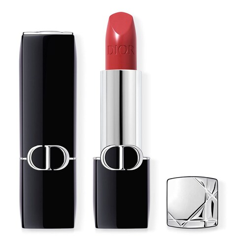 Dior - Rouge Dior - Długotrwała Pomadka Do Ust - 2 Wykończenia - Rouge Dior Satin 644 Int24 - Dla Kobiet