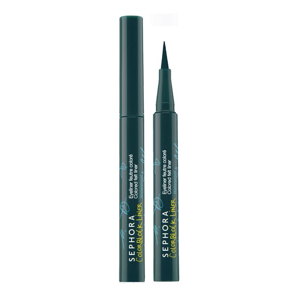 Waterproof Colored felt liner - Wodoodporny kolorowy eyeliner w pisaku, SEPHORA COLLECTION
