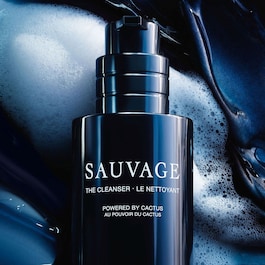 Sauvage The Cleanser - Żel do mycia twarzy dla mężczyzn - Węgiel i kaktus