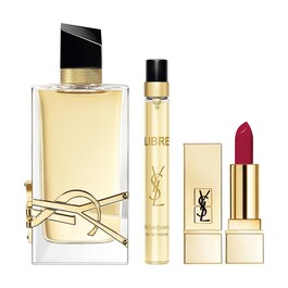 YSL Libre and Mini Rouge Pur Coutur - Zestaw Świąteczny dla niej