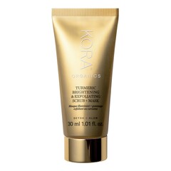 Turmeric Brightening and Exfoliating Mask 2-in-1 – Maseczka do twarzy, KORA ORGANICS