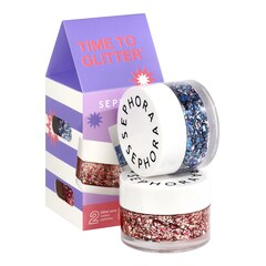 Time To Glitter - 2 żele z brokatem Instant Paillettes, SEPHORA COLLECTION