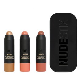 Mini Nudies Blush, Bronze, Glow Kit - Zestaw