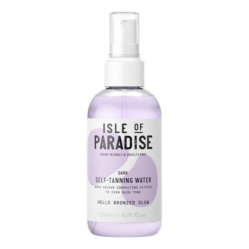 Isle Of Paradise - Woda Samoopalająca - Mgiełka Nawilżająca - Self Tanning Water Violet 200ml - Dla Kobiet