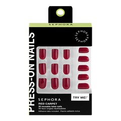 Zestaw sztucznych paznokci wielokrotnego użytku, naklejki , SEPHORA COLLECTION