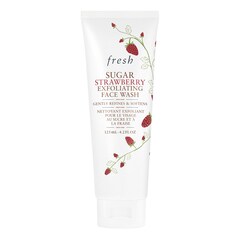 Sugar Strawberry Face Wash – Złuszczający peeling cukrowy z truskawek, FRESH