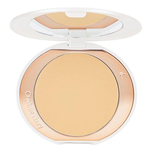 Airbrush Brightening Flawless Finish — Puder rozświetlający z opcją uzupełniania, CHARLOTTE TILBURY
