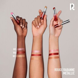 Famous Lipcolor - Metaliczna nawilżająca szminka
