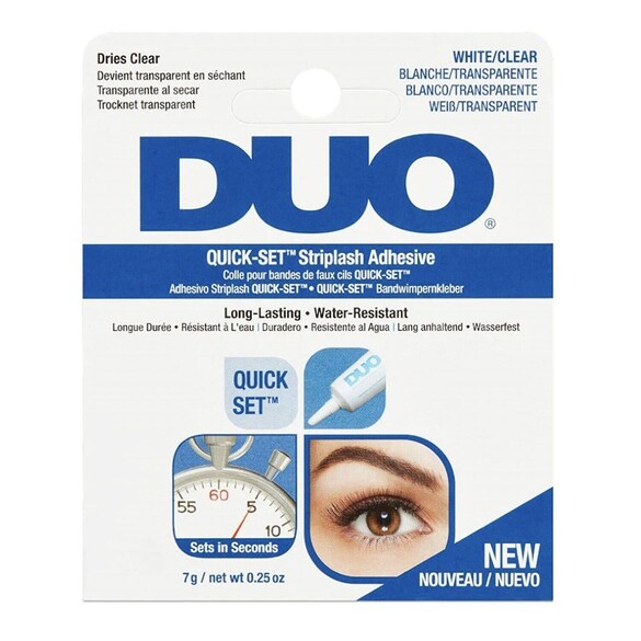 Duo Quickset Striplash Adhesive Clear - Klej do rzęs, ARDELL