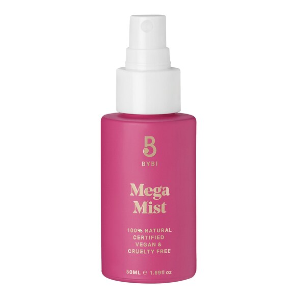 Mega Mist - Mgiełka do twarzy z kwasem hialuronowym, BYBI BEAUTY