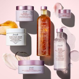 Rose Sleeping Mask - Maseczka nawilżająca na noc z różą i kwasem hialuronowym