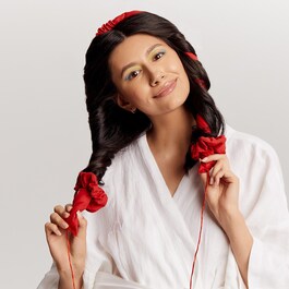 Heatless Hair Curling Set CoolCurl Bag Red - Wałek do włosów