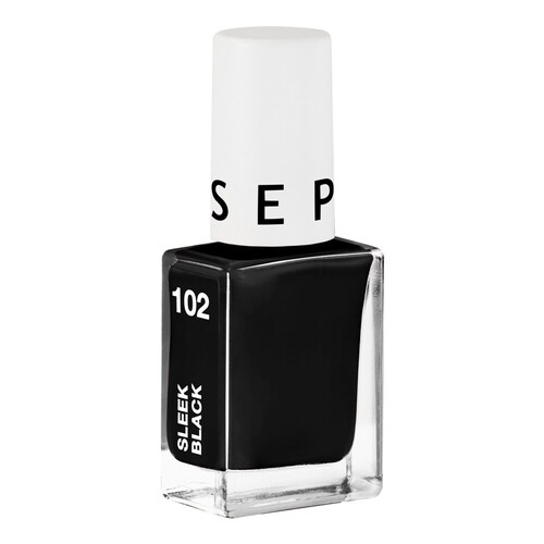 Sephora Collection - Nail Polish - Lakier Do Paznokci - 102 Sleek Black - Dla Kobiet