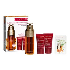 DOUBLE SERUM - Zestaw Double Serum + Super Restorative, CLARINS