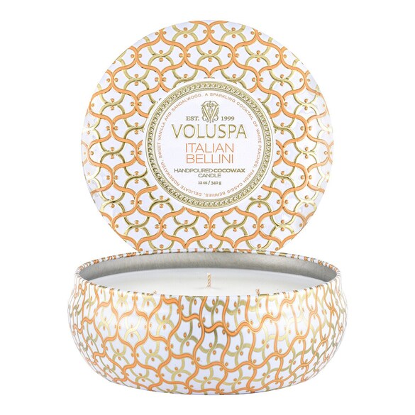 Maison Blanc Italian Bellini 3 Wick Tin Candle-Świeca , VOLUSPA
