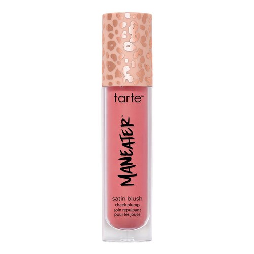 Tarte - Maneater Satin Blush Cheek Plump - Róż - Maneater Blush Cheek Plump - Warm Pink - Dla Kobiet