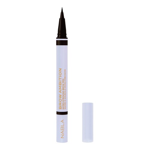Nabla - Brow Ambition - Micro-stroking Brow Pen - Brow Ambition - Black Brown - Dla Kobiet
