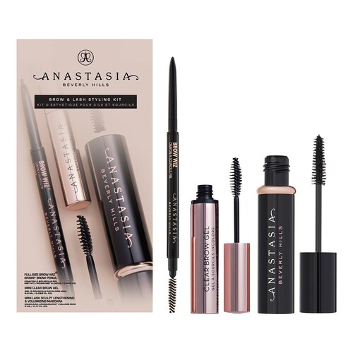 Anastasia Beverly Hills - Brow & Lash Styling Kit - Zestaw Do Stylizacji Brwi I Rzęs - Kit Brow & Lash Styling - Soft Brown - Dla Kobiet