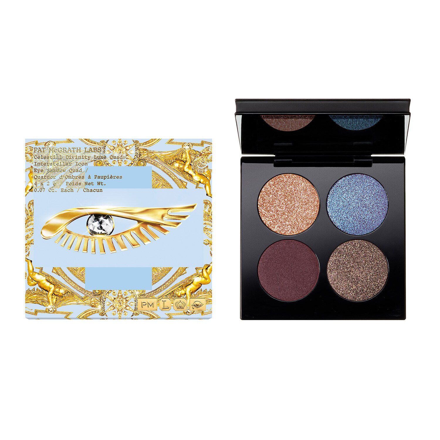 Celestial Divinity Luxe Quad - Paleta cieni do powiek