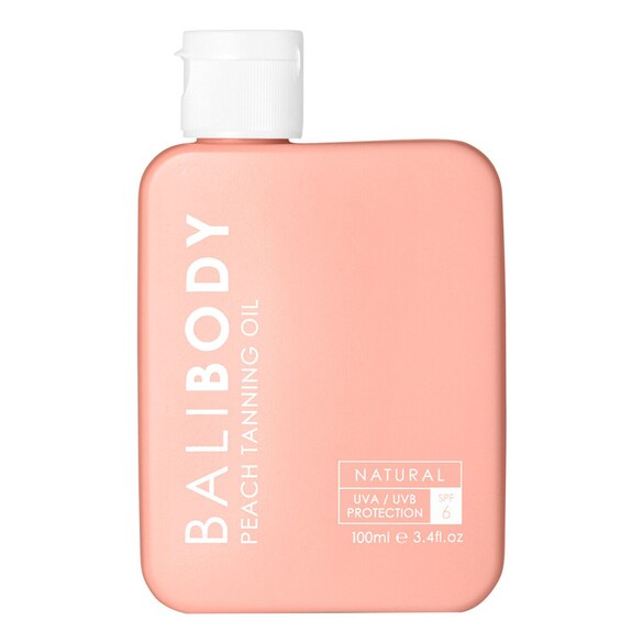 Peach Tanning Oil - Olejek do opalania z SPF6, BALI BODY